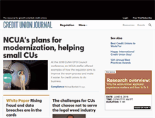 Tablet Screenshot of cujournal.com